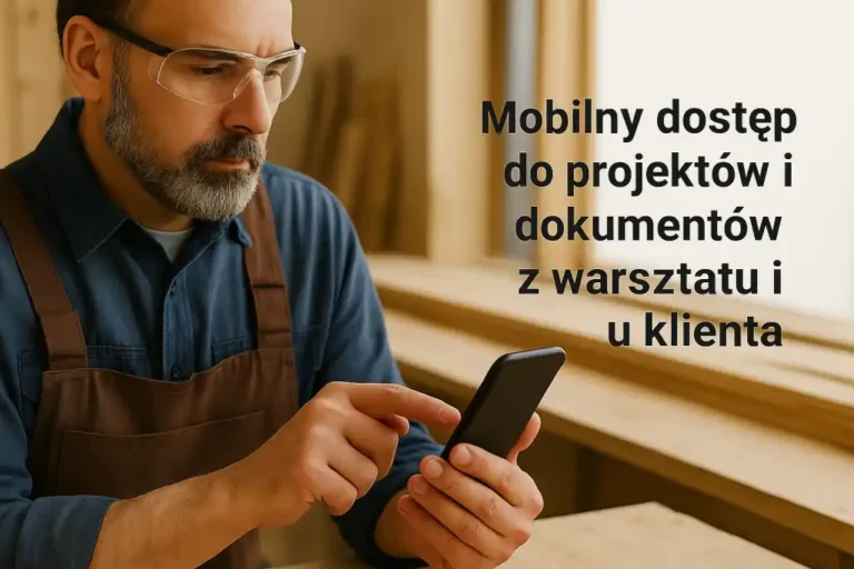 Mobilny dostęp do projektów