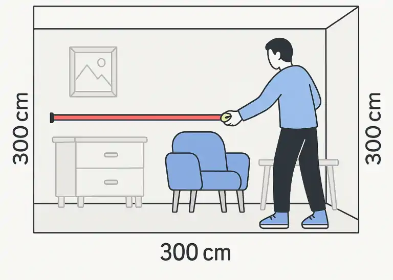 pomiar pomieszczenia pomiar pomieszczenia